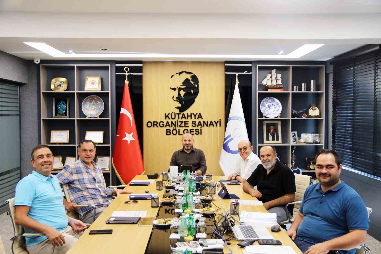 Kütahyada OSB Yönetim ve Protokol Yürütme Kurulu Toplantıları gerçekleştirildi