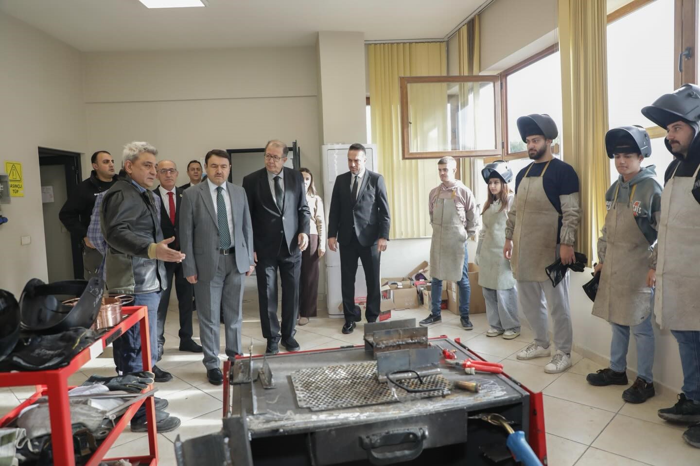 Kütahyada SOGEP kapsamındaki Sanal Gerçeklik ile Kaynakçılık projesi tanıtıldı