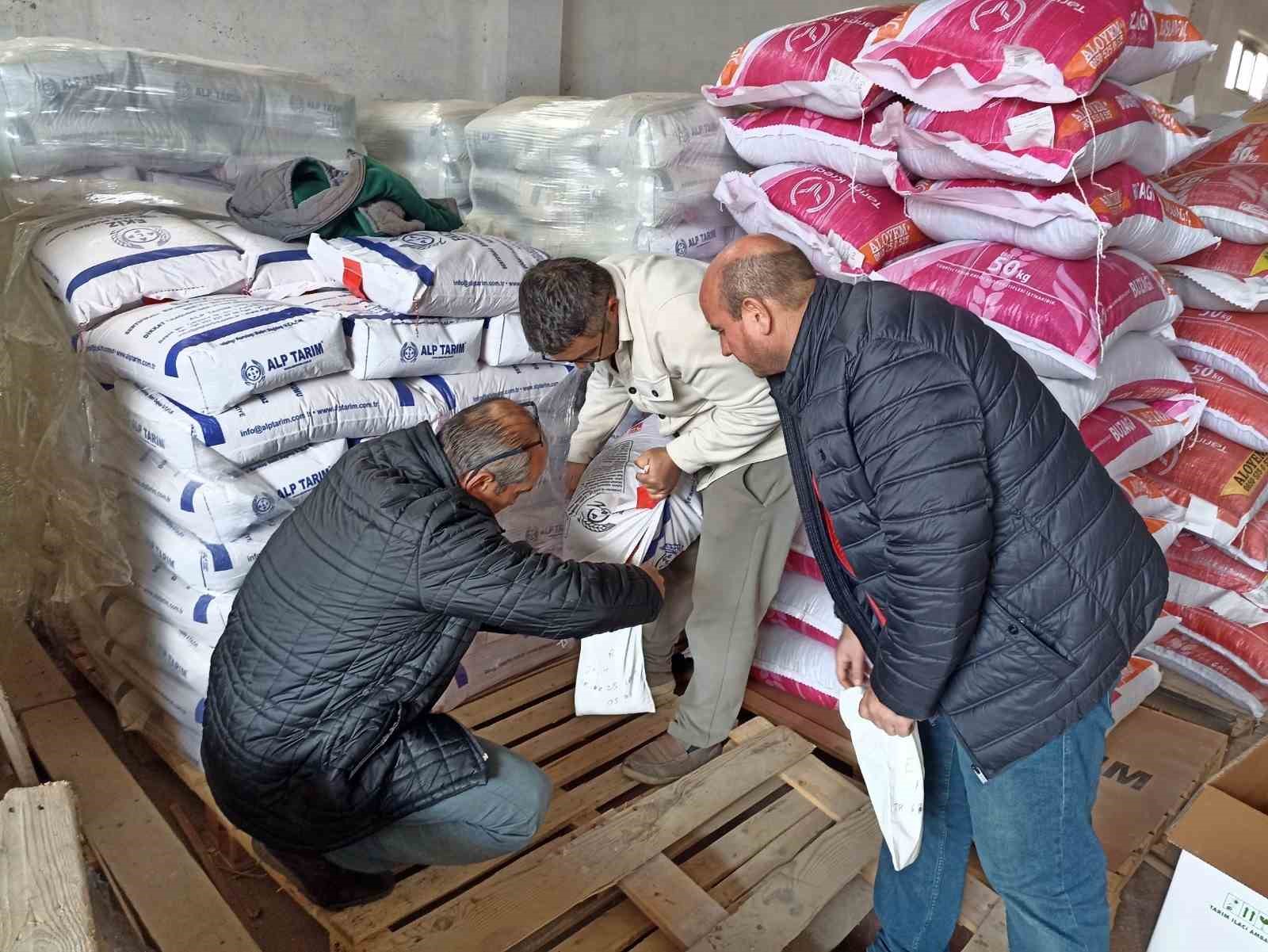 Kütahyada tohum bayilerinde denetim