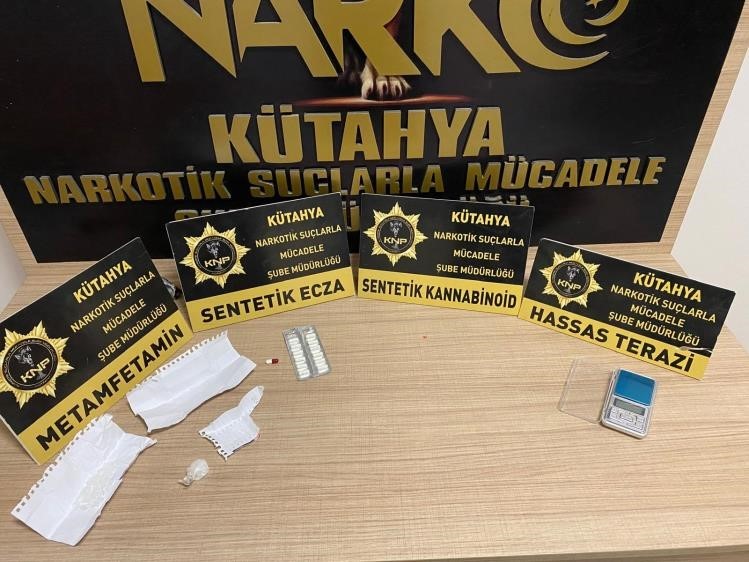 Kütahya'da uyuşturucu ticareti yapan şüpheli tutuklandı