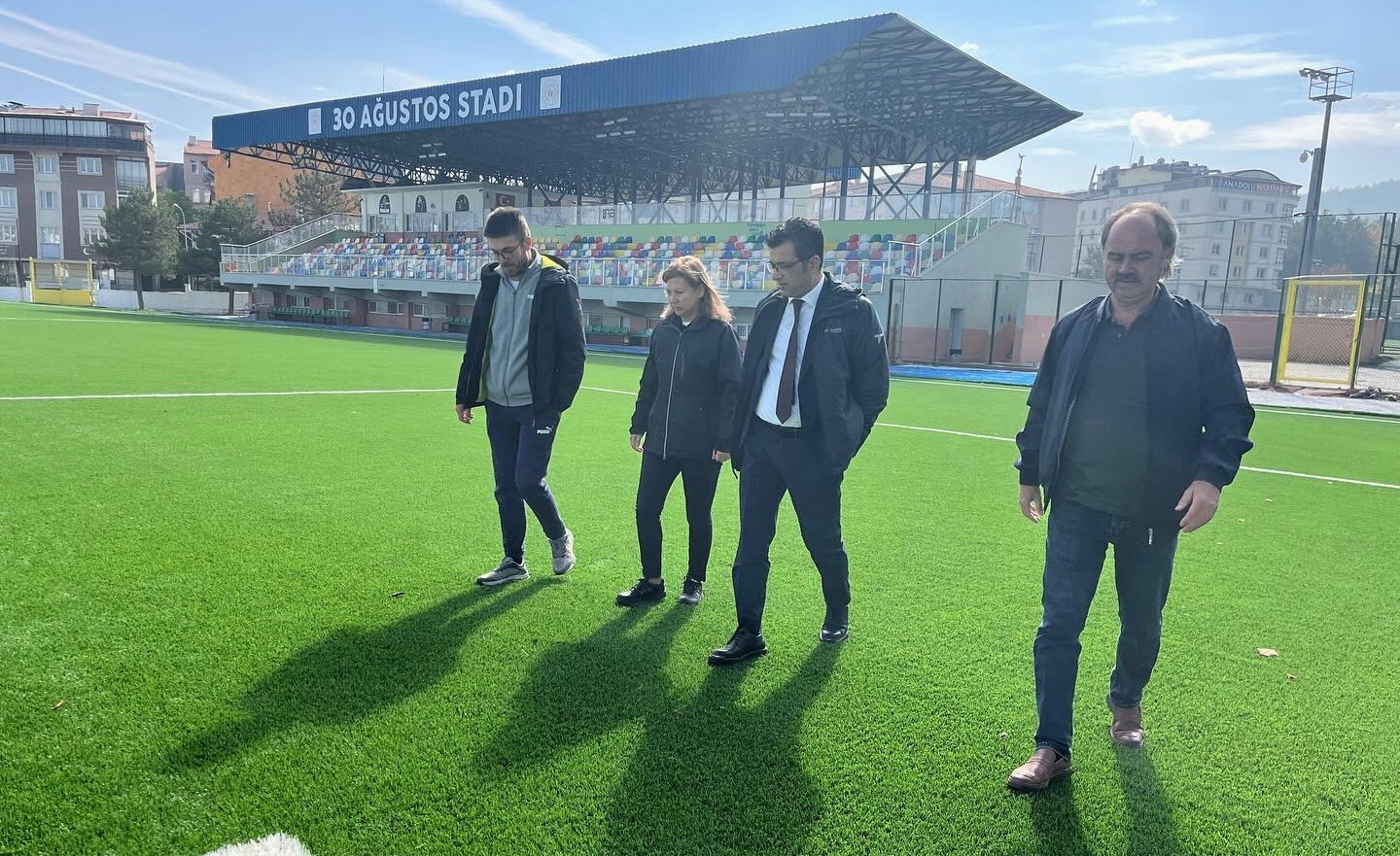 Kütahyadaki spor sahaları yenilendi