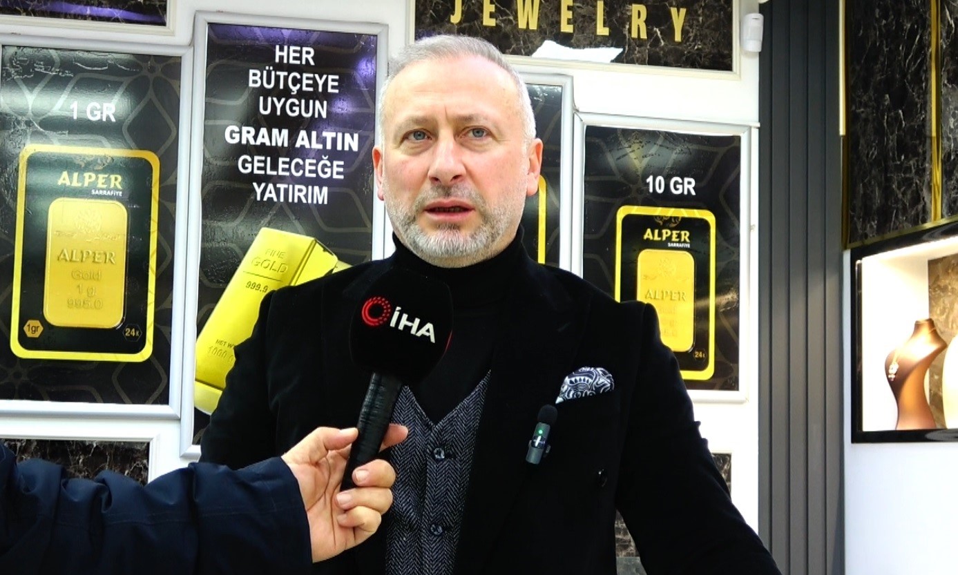 Kütahyalı sarraf İsmail Alper: Altın her zaman güvenli liman