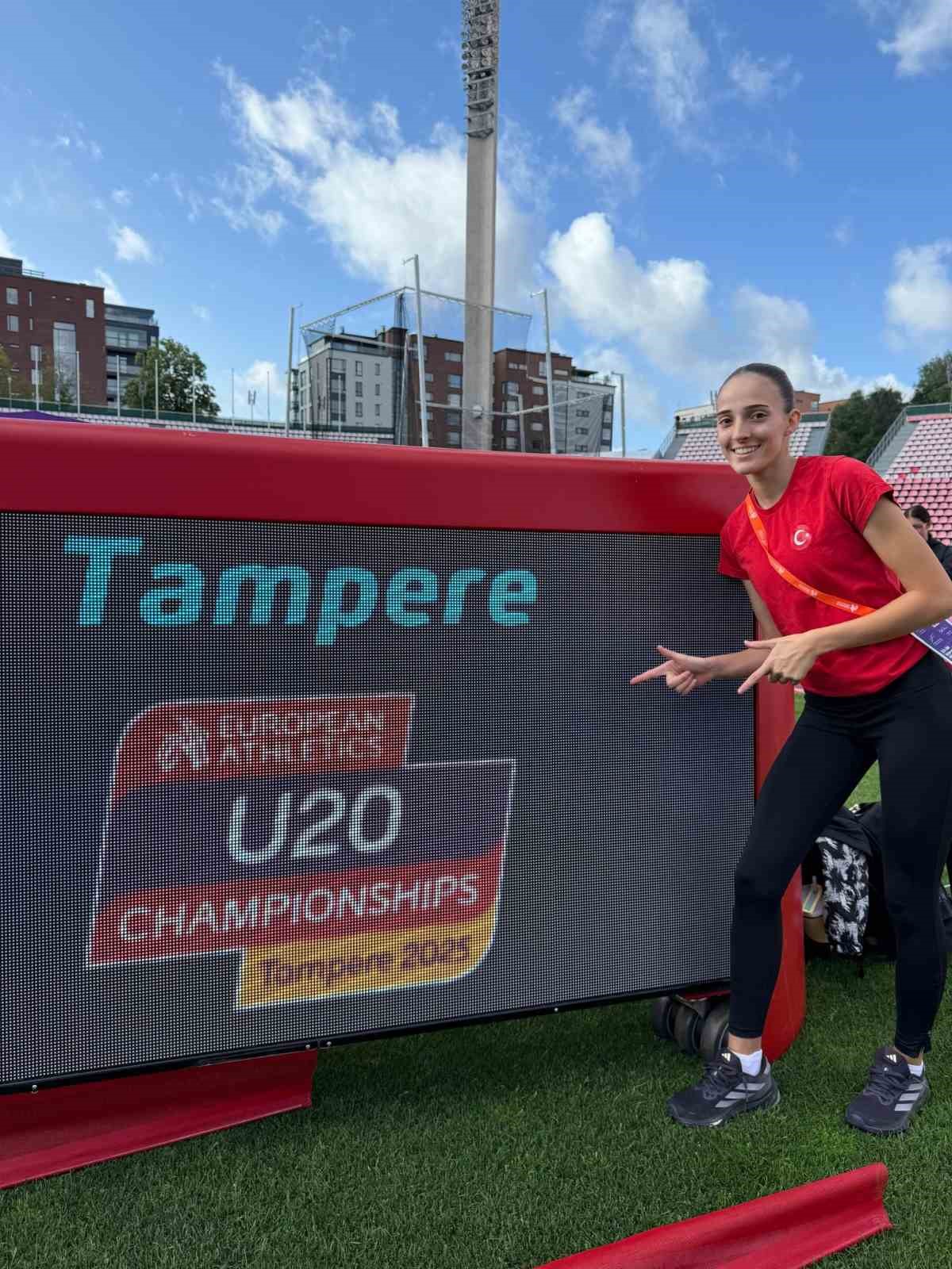 Milli sporcu Eda Nur Tulum, Avrupa Şampiyonasında Türkiye'yi temsil edecek
