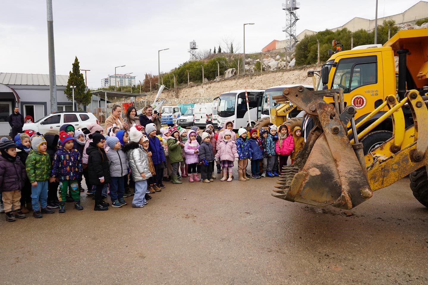 Minik öğrenciler Bilecik Belediyesi Atölye Birimini gezdi