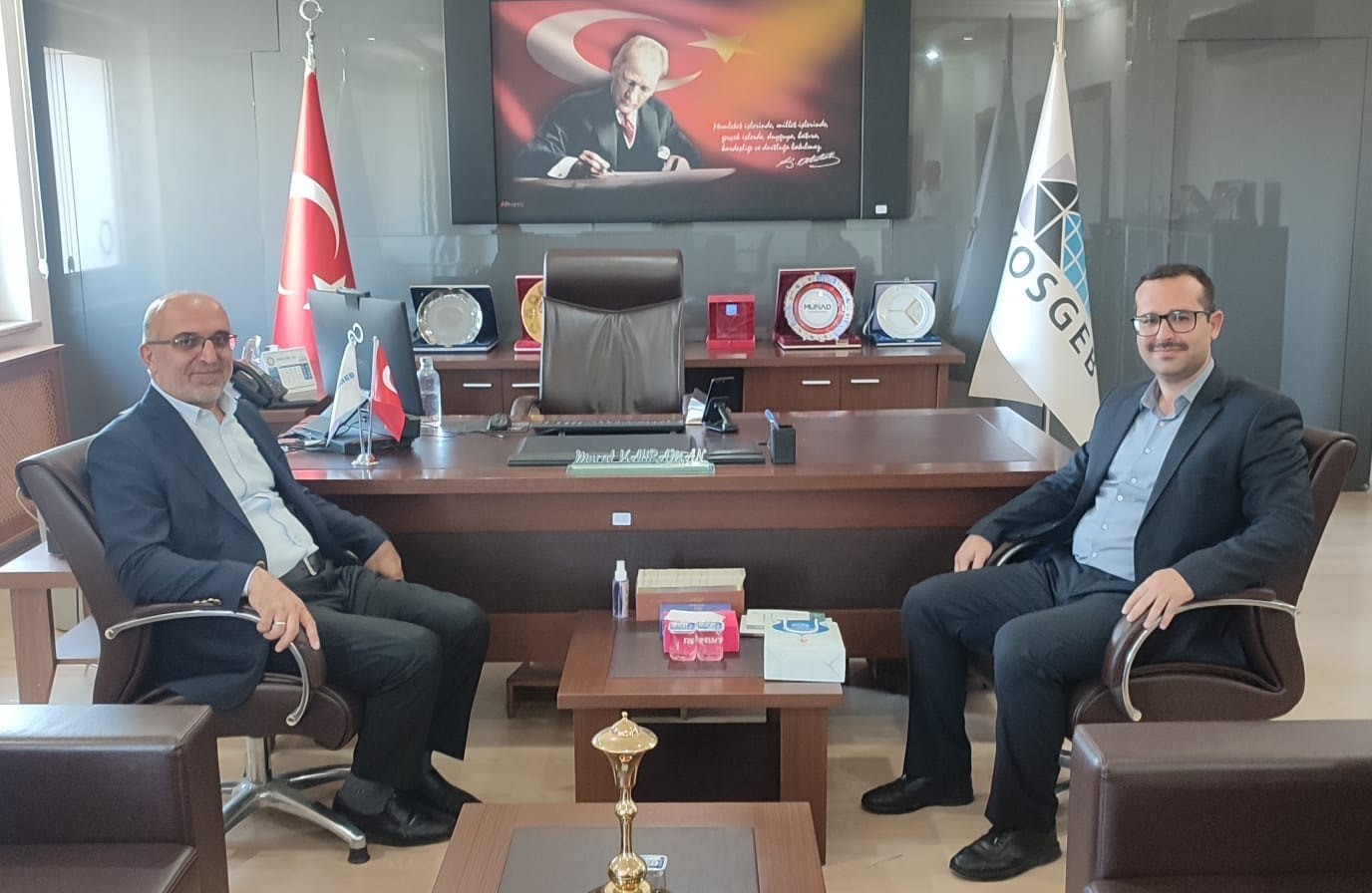 Müdür İmamoğlundan KOSGEB İl Müdürü Kahramana hayırlı olsun ziyareti