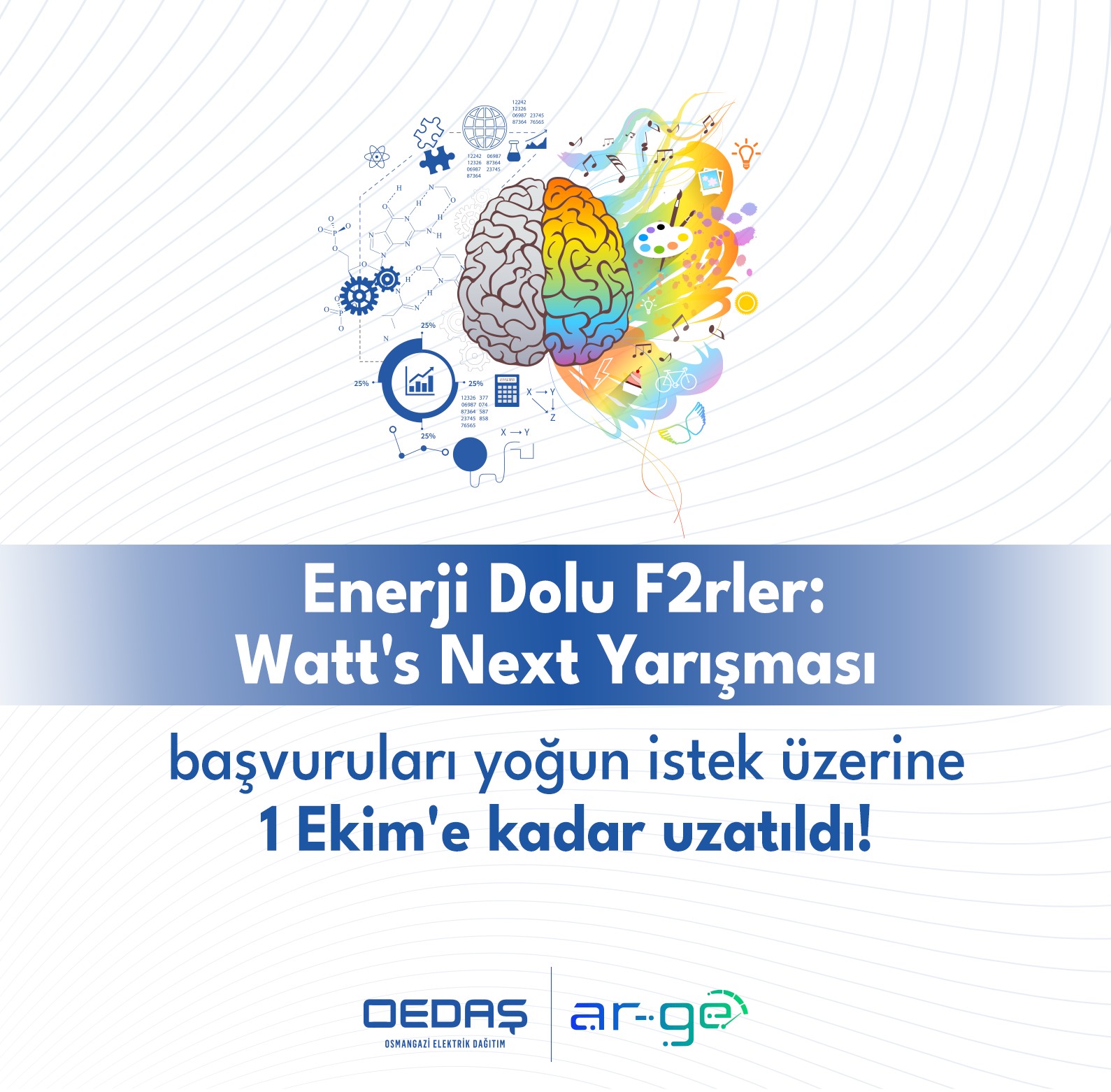 OEDAŞın Enerji Dolu Fikirler yarışmasına başvurular 1 Ekime kadar uzatıldı