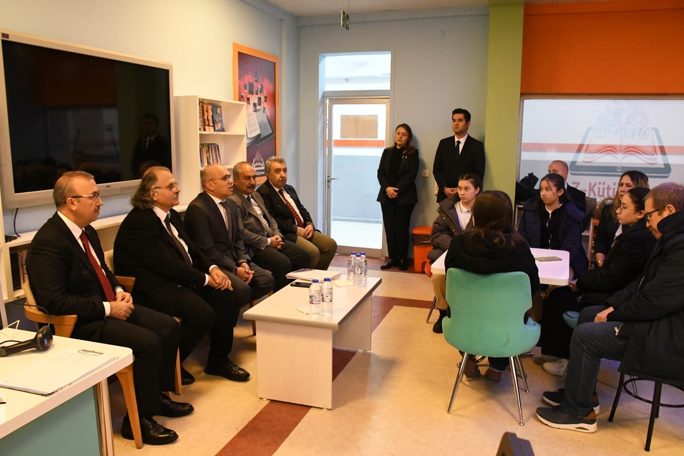 Okul Kütüphaneleri Yönetmeliği Uygulama Kılavuzu Değerlendirme Toplantısı yapıldı