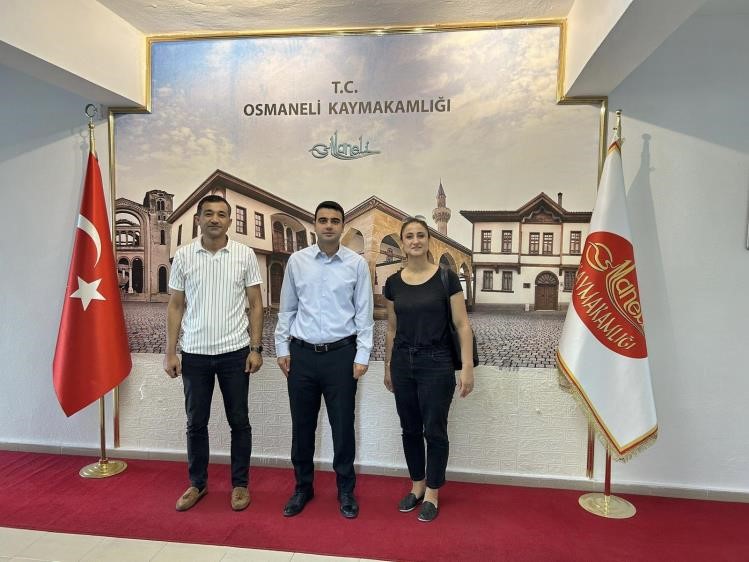 Osmaneli eğitim yöneticilerinden Kaymakam Kılıça veda ziyareti