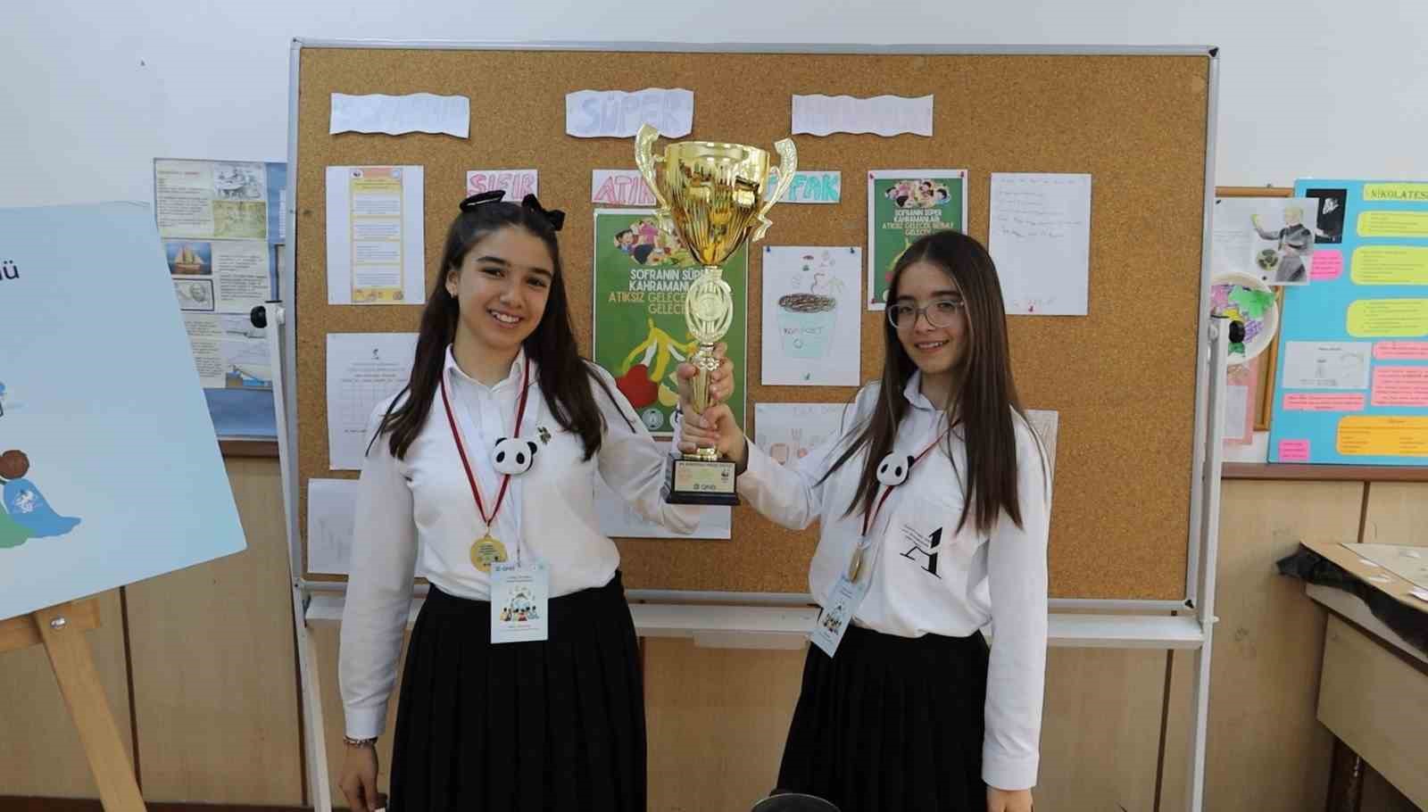 Afyonkarahisar BİLSEMli öğrencilerden gıda israfını önleyecek proje