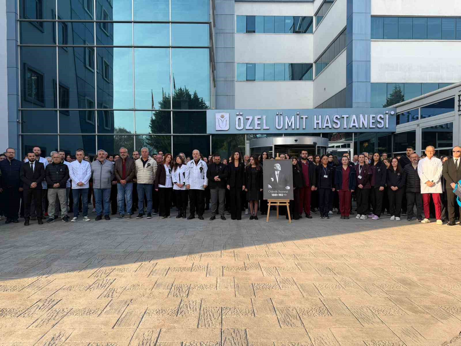 Özel Ümitte Atatürk 87nci ölüm yıldönümünde anıldı