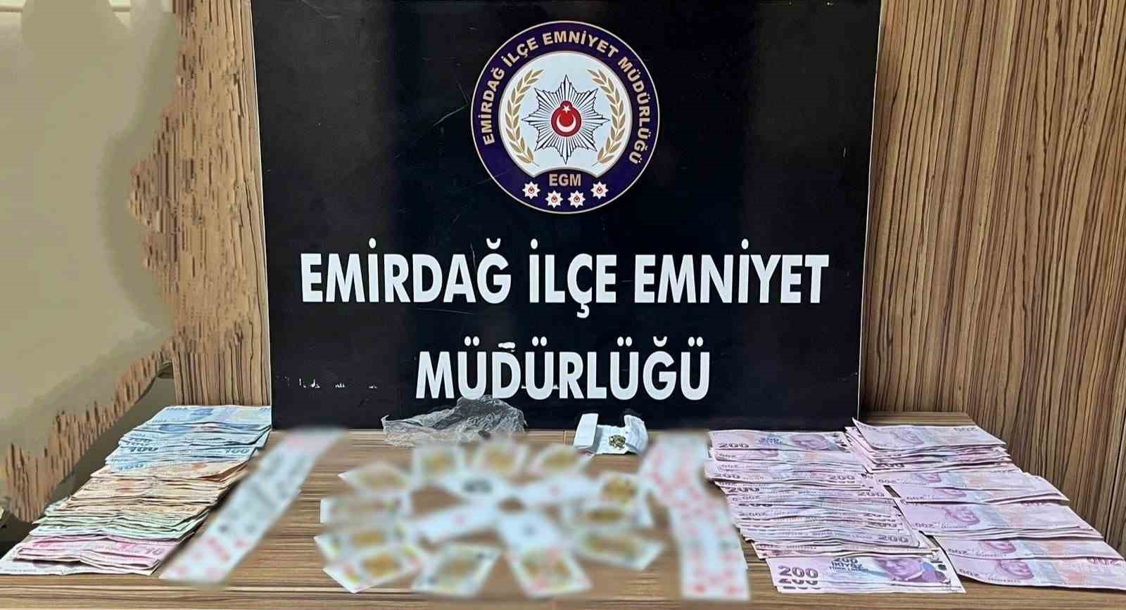 Polisten kumar operasyonu