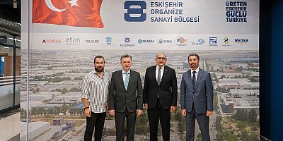 Anadolu Üniversitesi Rektörü Şenocak'tan Eskişehir OSB'ye Ziyaret