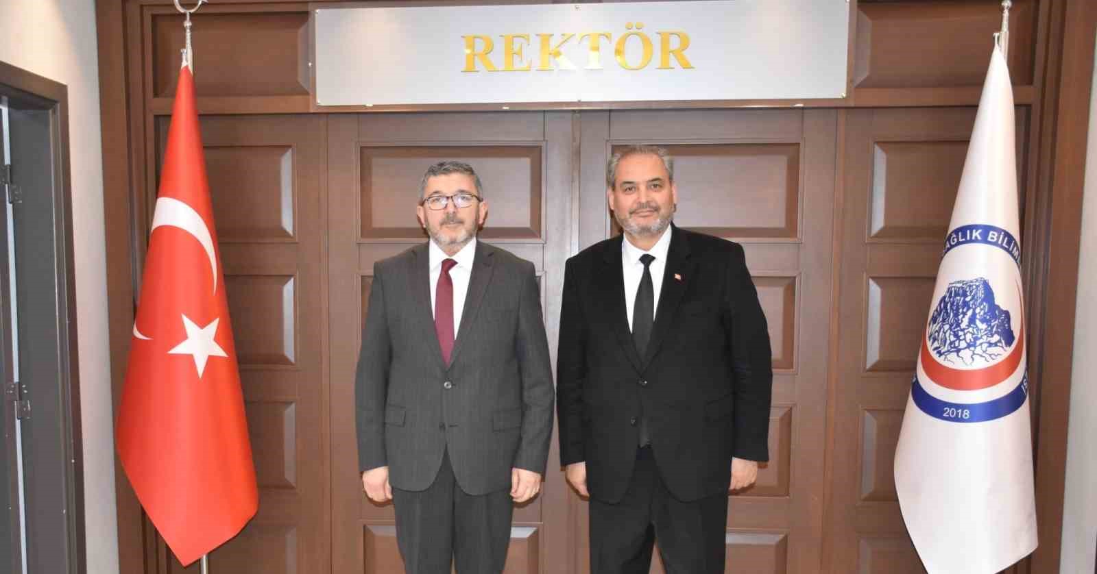 Rektör Kaplancıklıdan Afyonda  iş birliği adımı