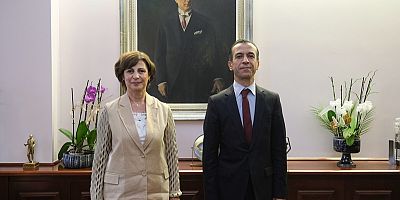 Sarıcakaya Belediye Başkanı'ndan Ünlüce'ye teşekkür ziyareti