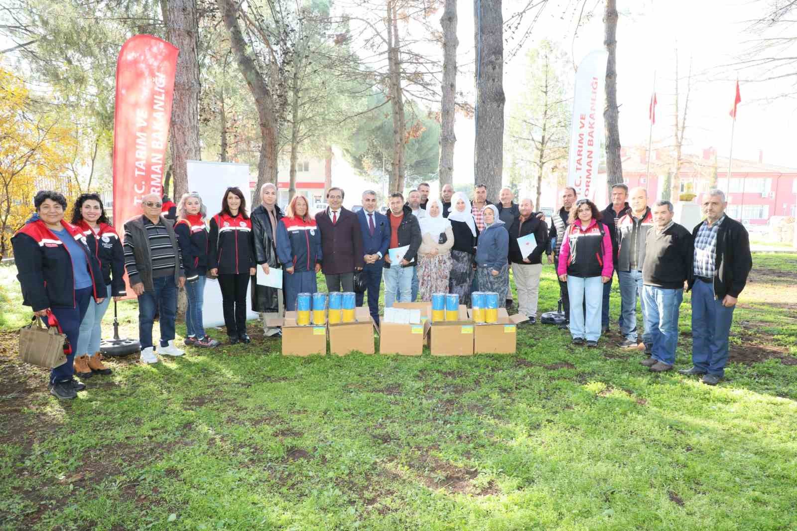 Sarıcakaya'da iyi tarım desteği