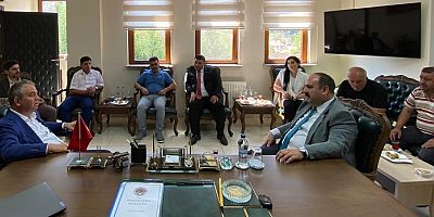 Serhat Hamamcı Ankara Milletvekili Murat Alparslan'ı ağırladı
