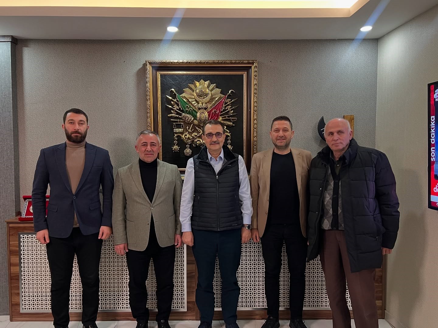 Serkan Yıldırım, Fatih Dönmez'i ağırladı