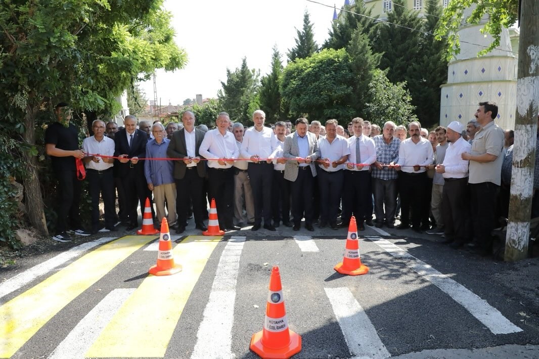 Simav Kayaışık Grup Köy Yolu hizmete açıldı