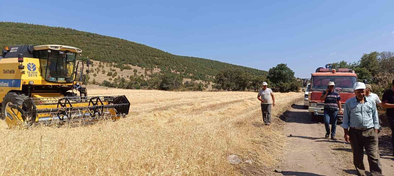 Simavda biçerdöverlerin biçim yasağına uyup uymadığı kontrol ediliyor