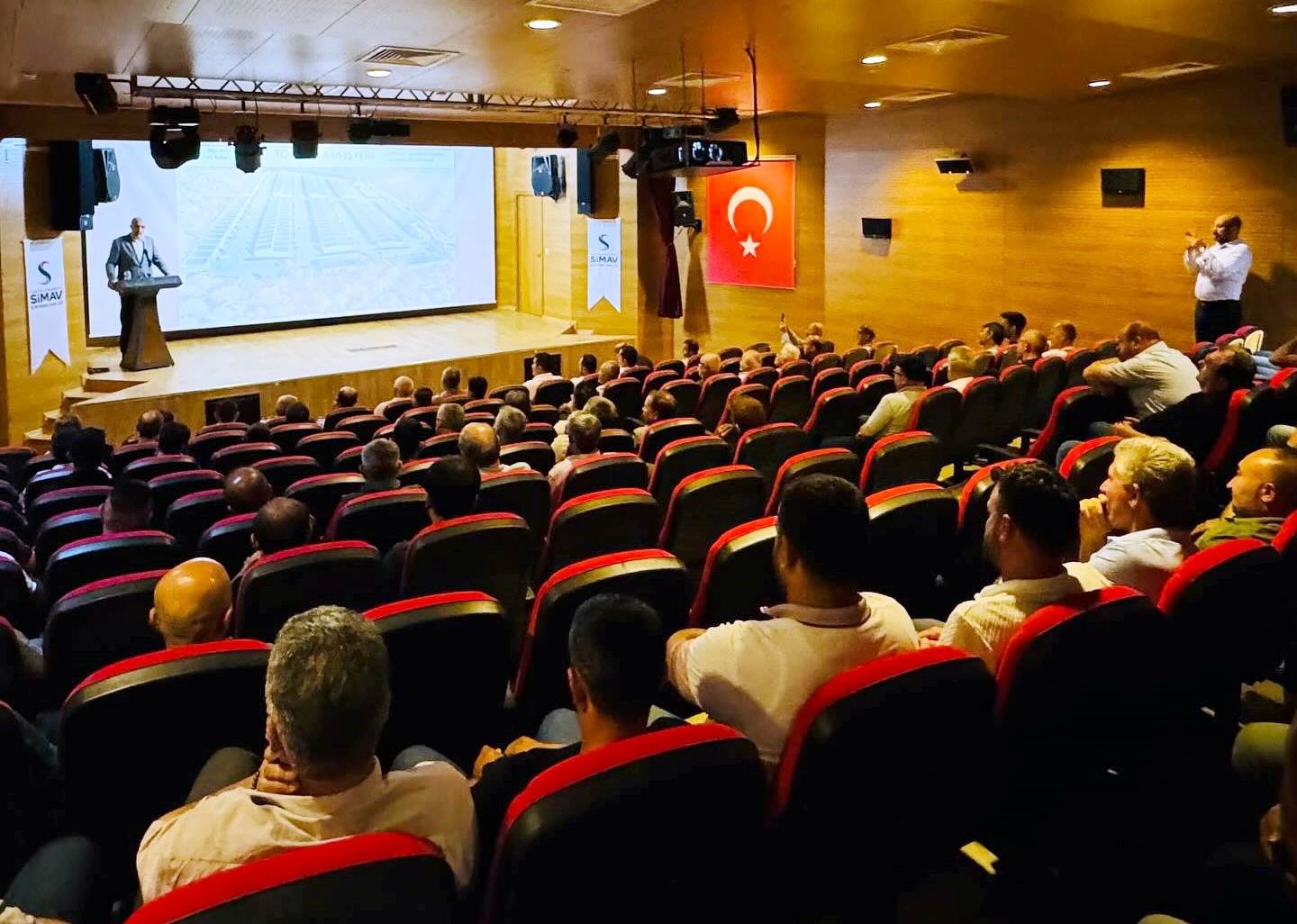 Simavda Oto Sanayi Bölgesinin taşınması ve galericiler sitesi ile ilgili toplantı