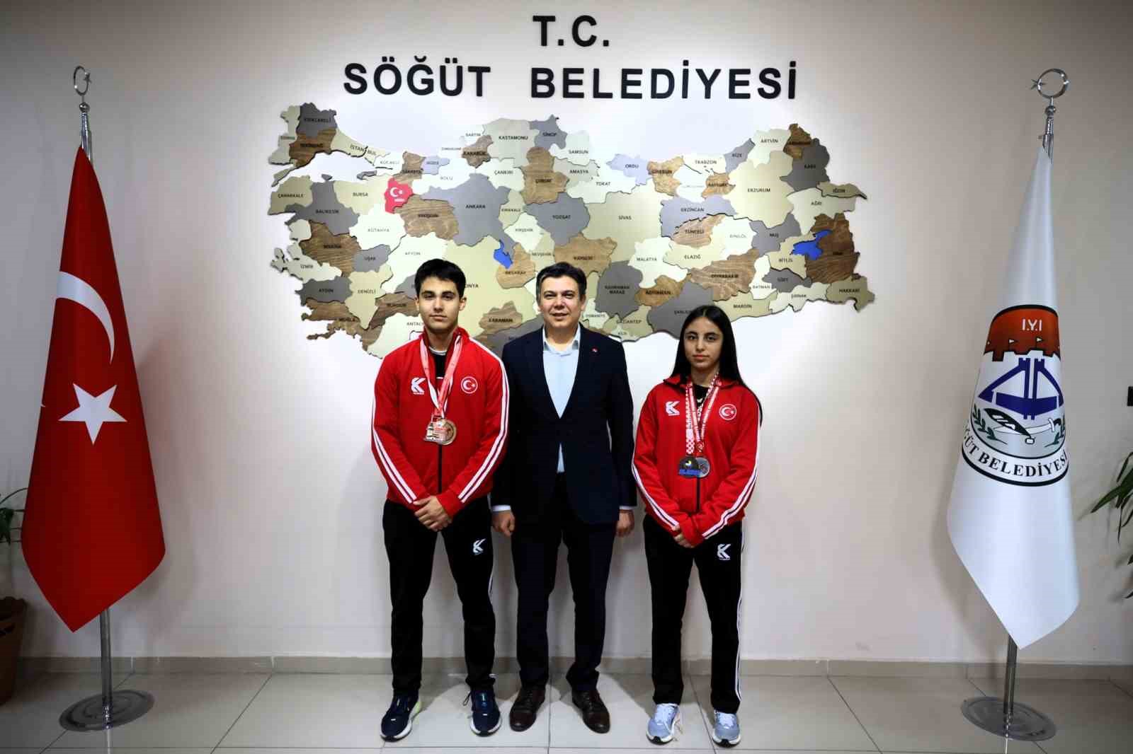 Söğütlü karateciler Balkan üçüncüsü oldu