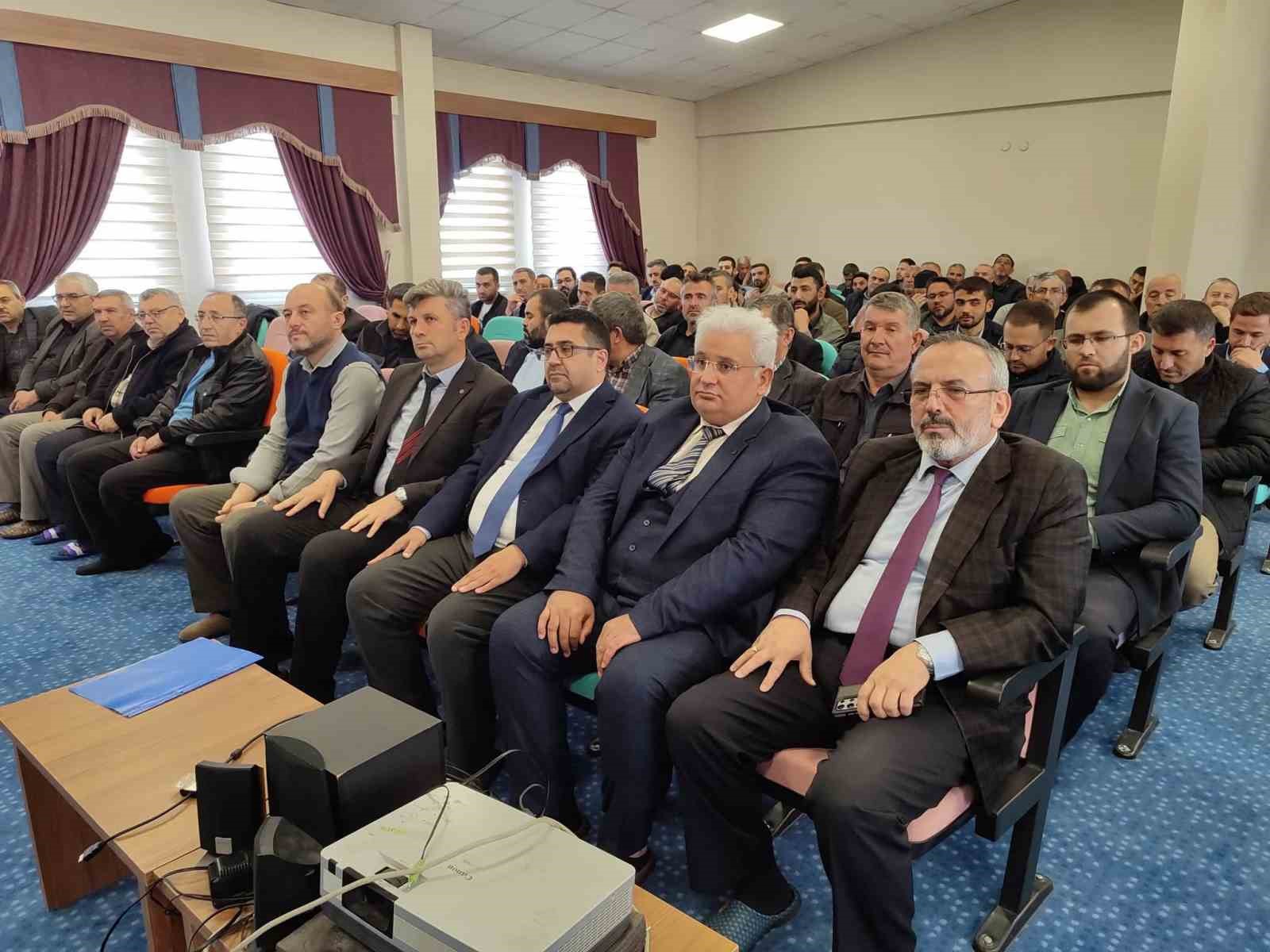 Şuhutta din görevlilerine yönelik eğitim toplantısı