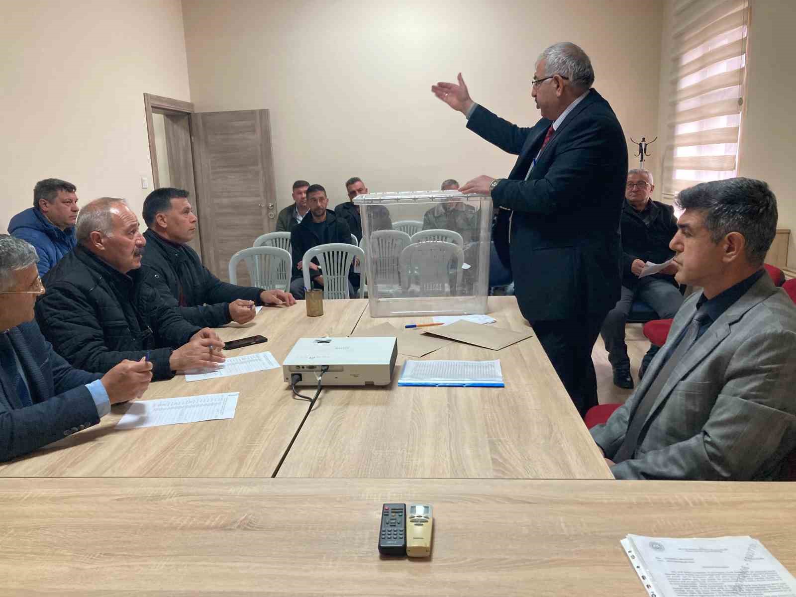 Sultandağı SYDV Mütevelli Heyetinin muhtar üyeleri seçildi