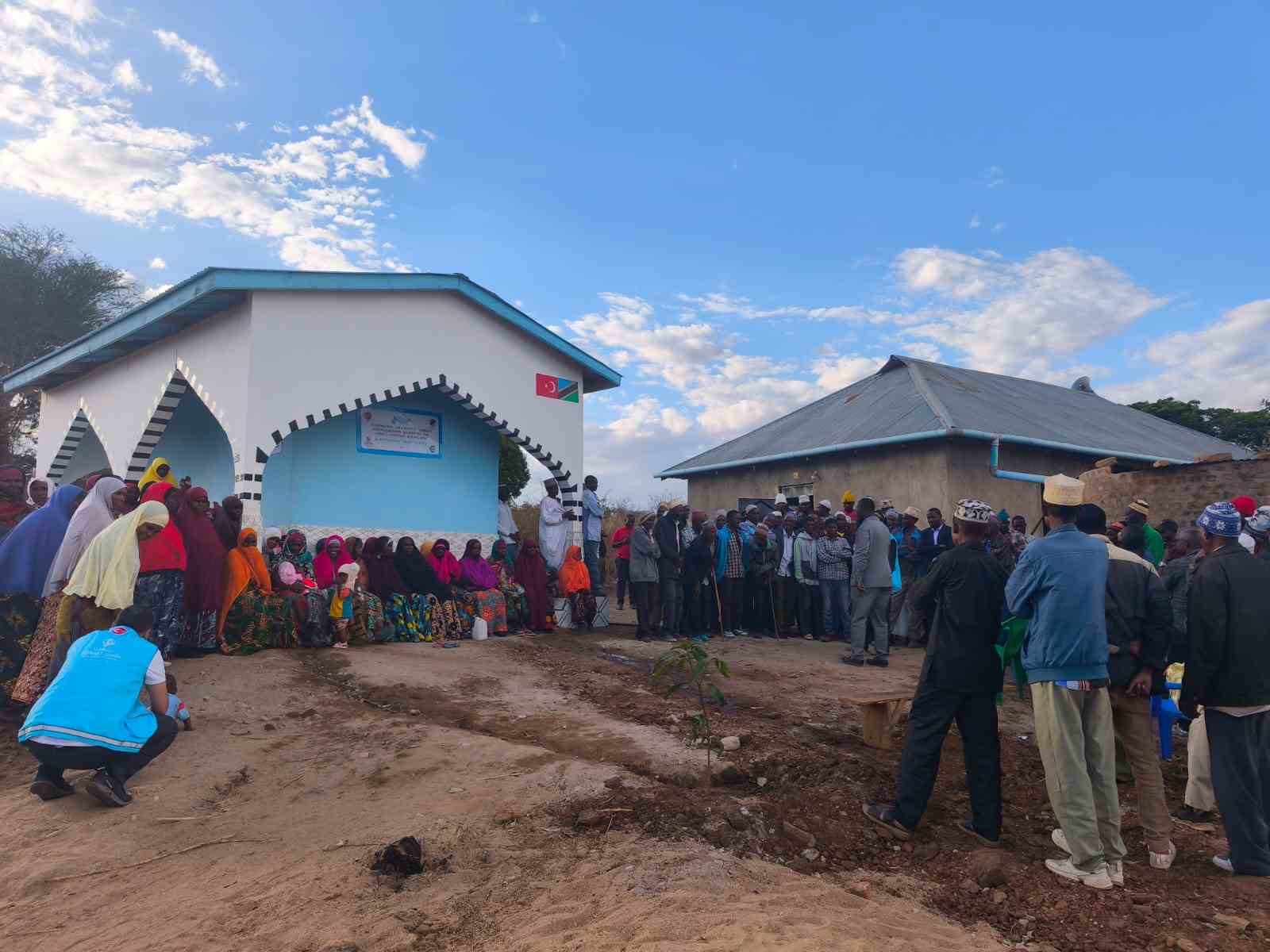 Tanzanyada TDV Eskişehir Şubesi adına iki su kuyusu hizmete açıldı