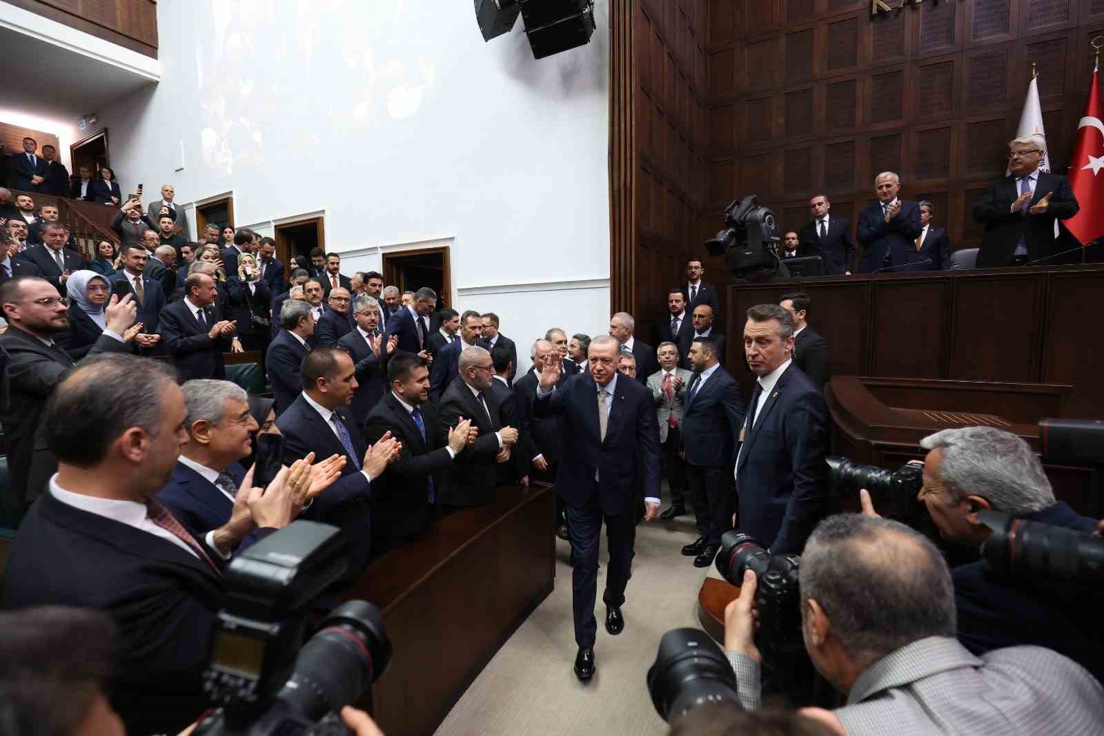 TBMMde AK Parti Grup Toplantısı gerçekleştirildi