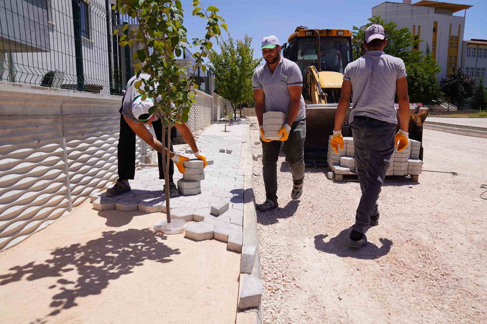 Tepebaşı Fen İşlerinde yoğun mesai