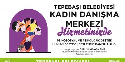 Tepebaşı'nda kadınlara danışma merkezi