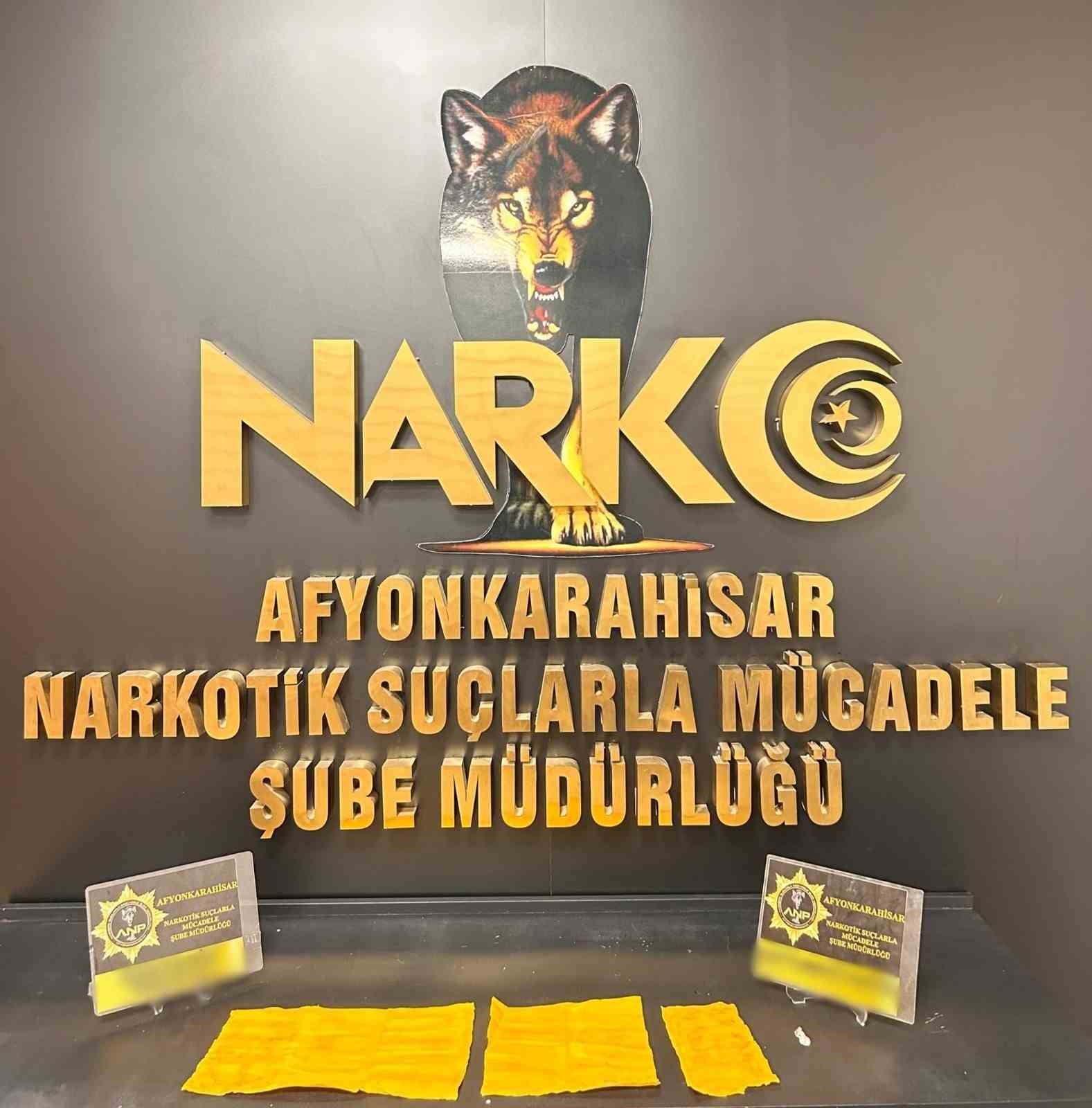 Uyuşturucuyla yakalanan 1 kişi tutuklandı