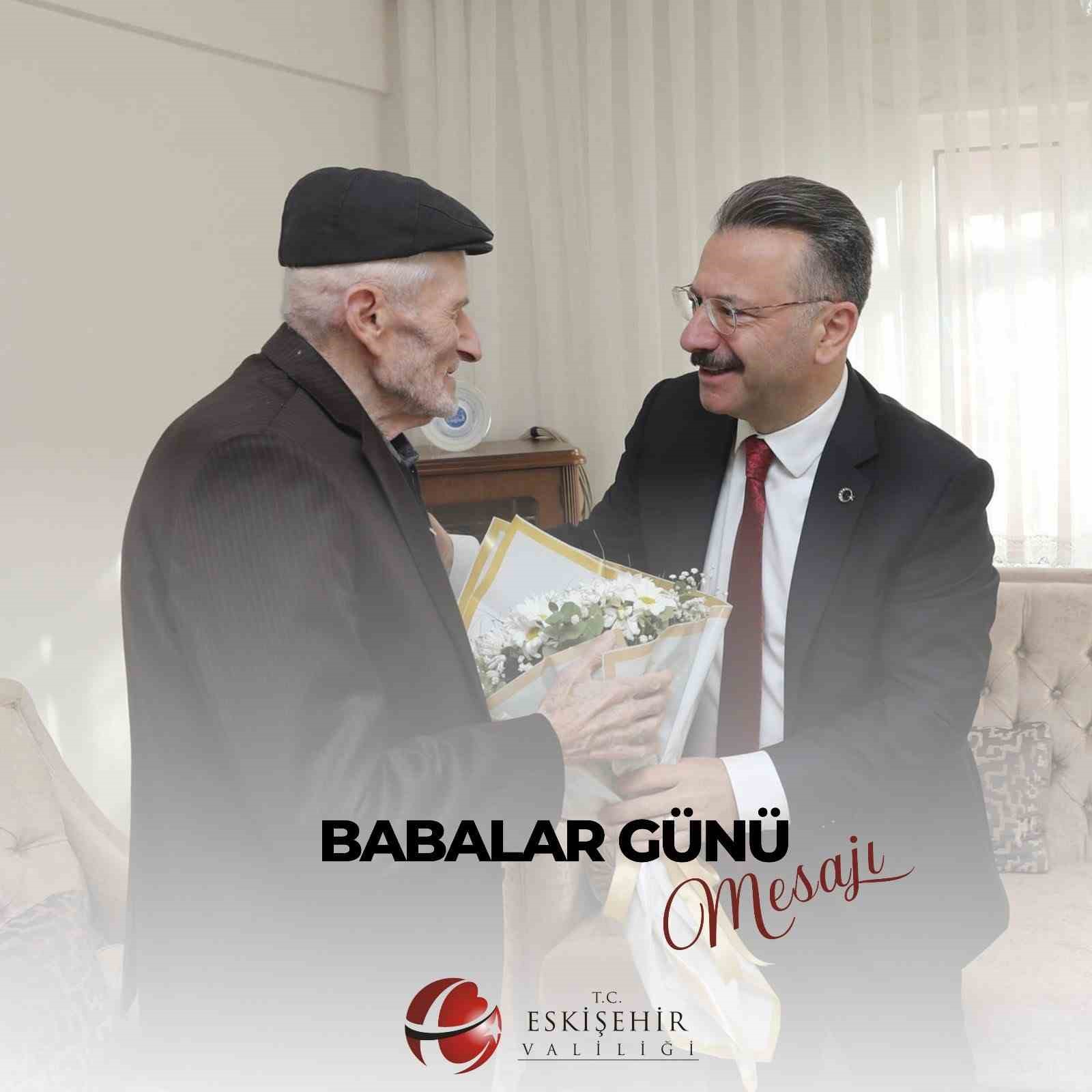 Vali Aksoydan Babalar Günü mesajı