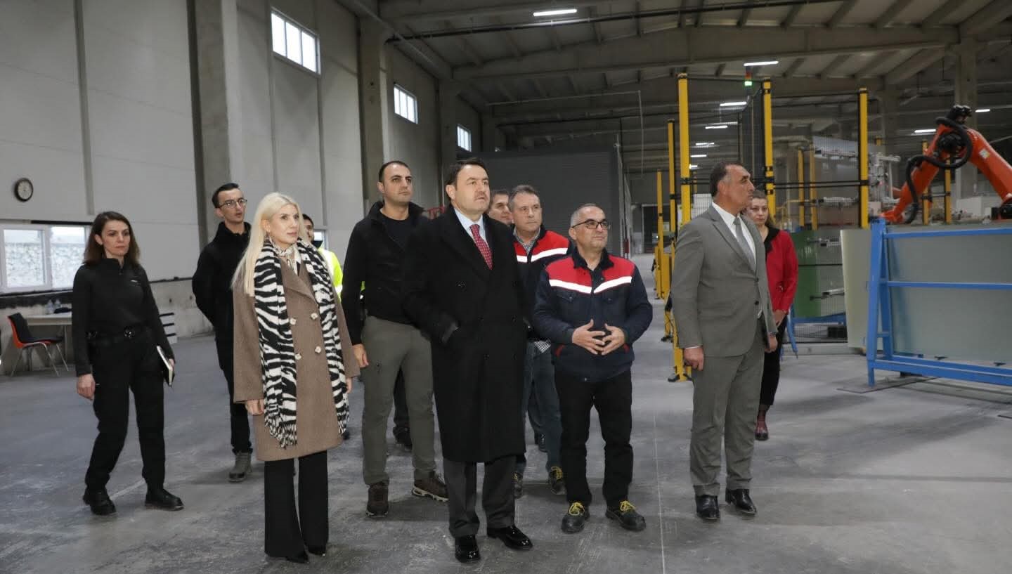 Vali Musa Işın, Altıntaş Zafer OSBde incelemelerde bulundu