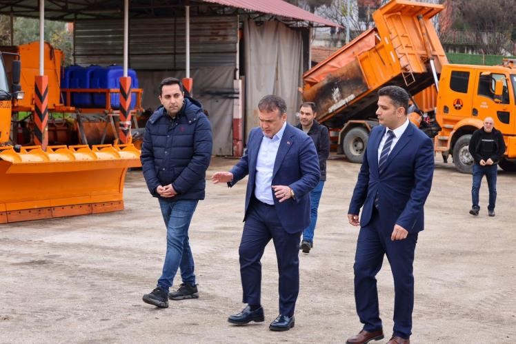 Vali Sözerden karayollarına kış mesajı