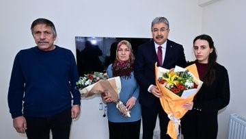 Vali Yılmazın ilk ziyareti şehit ailesine oldu