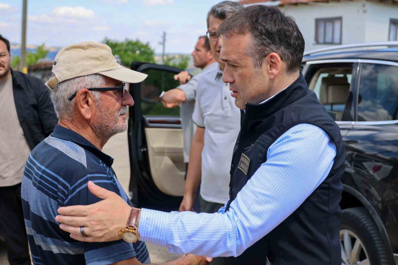 Yangın bölgesine 30 milyon TLlik acil yardım ödeneği