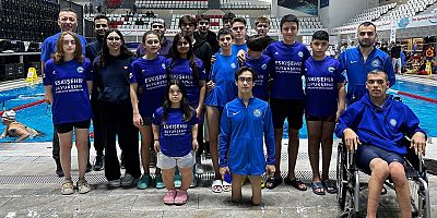 Yarışmaya Eskişehir Büyükşehir sporcuları damga vurdu