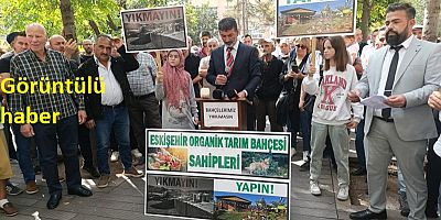 Yüzlerce organik hobi bahçesi sahibi eylemde buluştu 