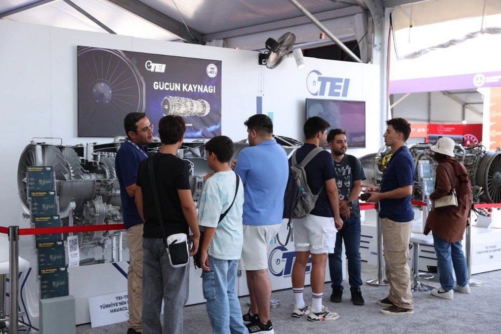 TEInin millî motorları millî bremzeleriyle TEKNOFEST İstanbulda