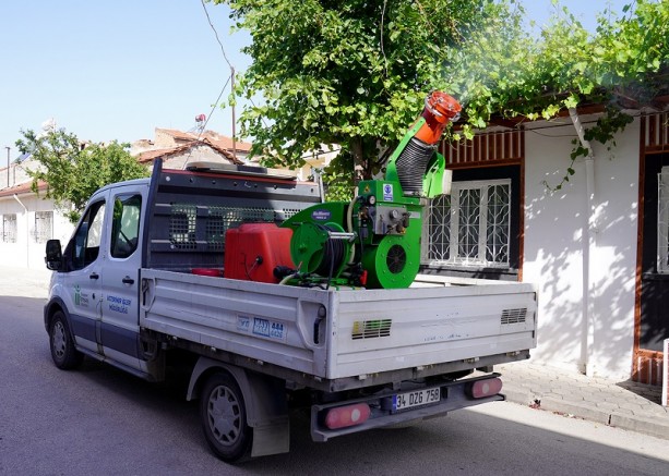 Tepebaşı'nda ilaçlama tam gaz