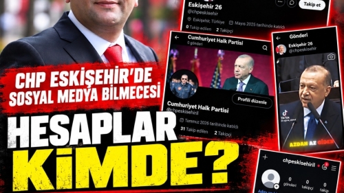 CHP Eskişehir’in sosyal medya isimleri kimde? Erdoğan paylaşımı dikkat çekti