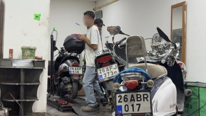Müşterinin motosikletiyle polisten kaçtı: 265 bin TL ceza
