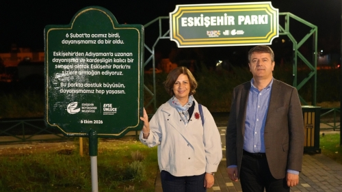 Adıyaman’da 15 bin metrekarelik Eskişehir Parkı açıldı