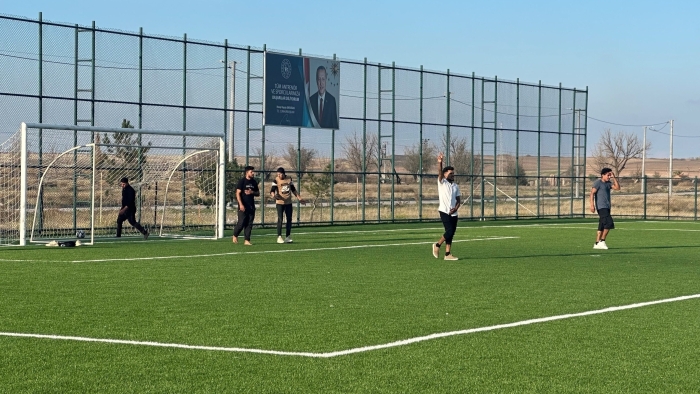 Eskişehir'de tarım işçileri sporla buluştu