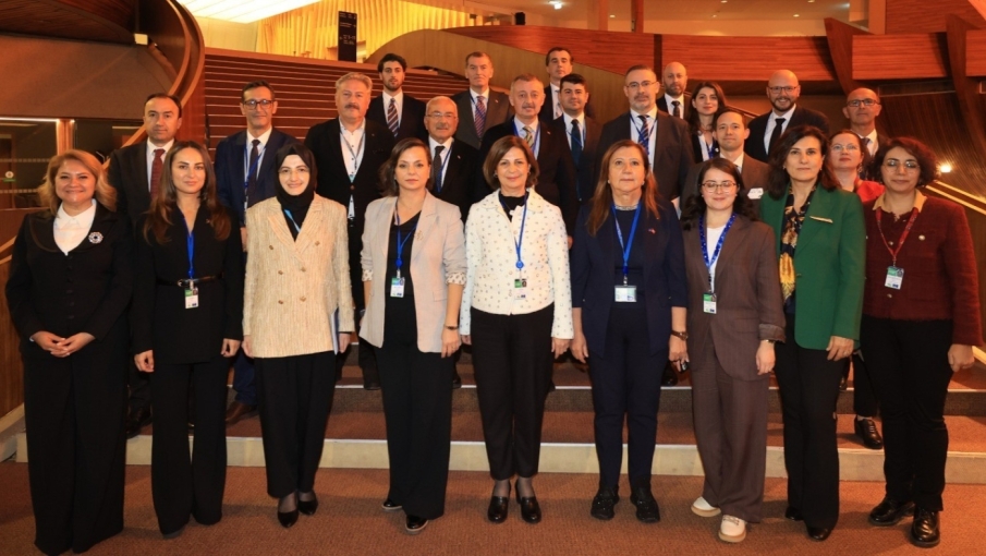 Başkan Ünlüce, Avrupa Konseyi'nde Türkiye'yi temsil etti