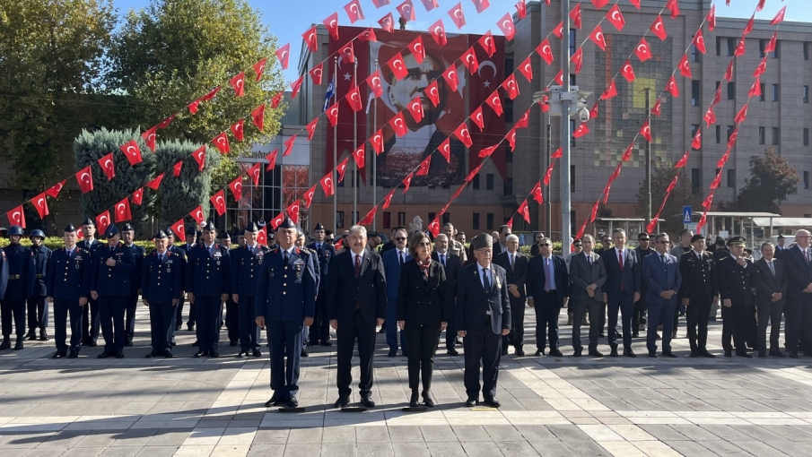 Eskişehir’de 19 Eylül Gaziler Günü törenle kutlandı