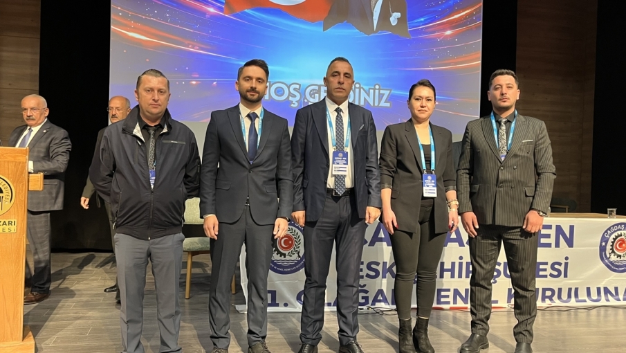 Çağdaş-Sen Eskişehir Şubesi ilk kongresini yaptı: Yönetim kurulu belli oldu
