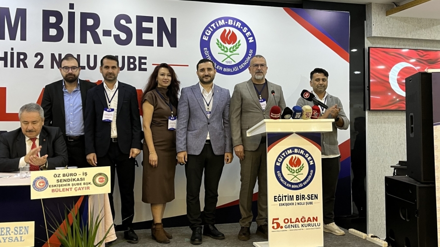 Eğitim-Bir-Sen Eskişehir 2 No'lu Şubede yönetim belli oldu