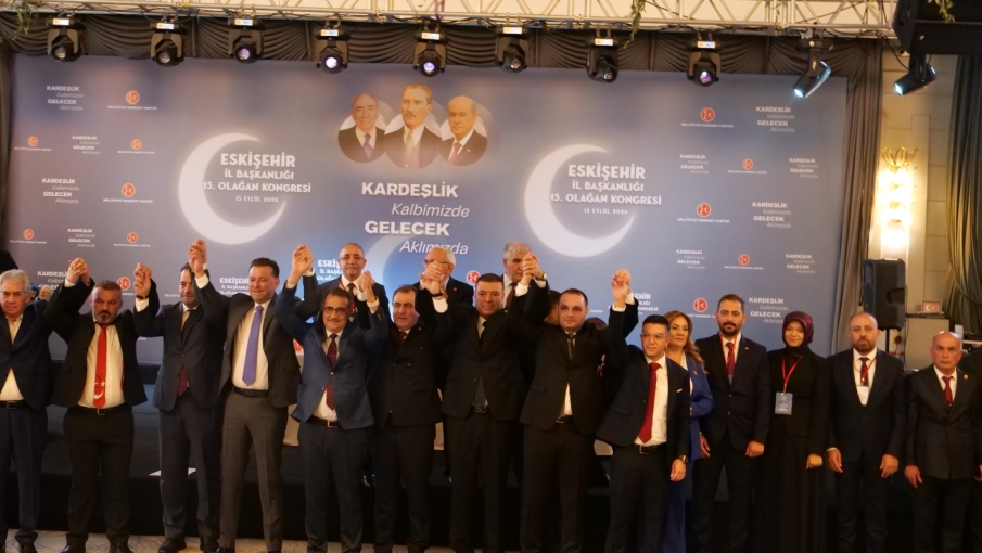 MHP Eskişehir İl Kongresi’nde yeni yönetim belli oldu: İşte tam liste